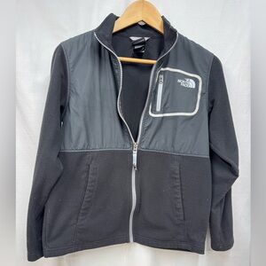 The North Face Glacier track jacket for boys large (14/16)
